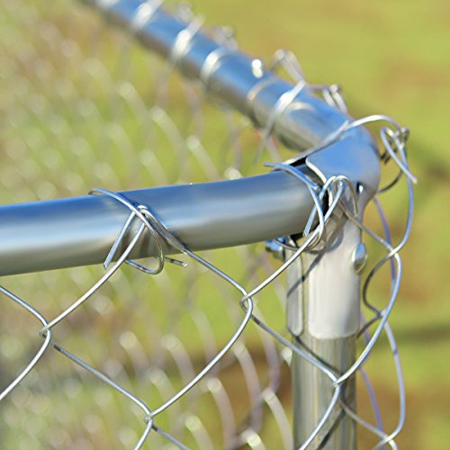 Giantex Large Outdoor Chain Link Dog Kennel #TOP13