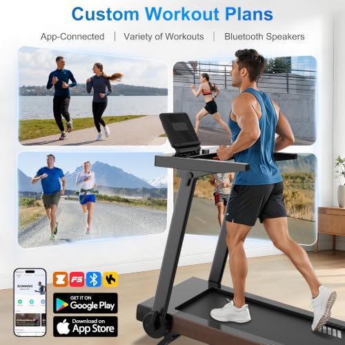 Image of BORGUSI Treadmill with Auto Incline for Home