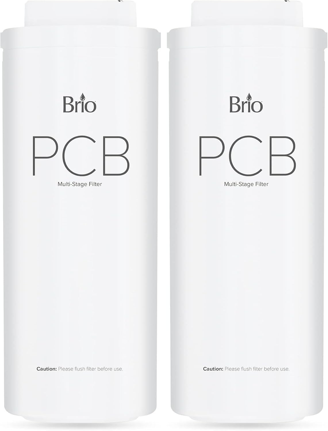Brio PCB 3-Stage Water Filter Replacement for Filtration System TROE600PRISM (Pack of 2)
