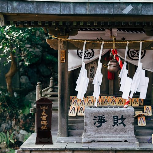 Étagère Bouddha SHINEOFI Support Stable pour Vos Offrandes et Statuettes - 8