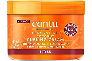 Coconut Curling Cream for Luscious, Defined Curls