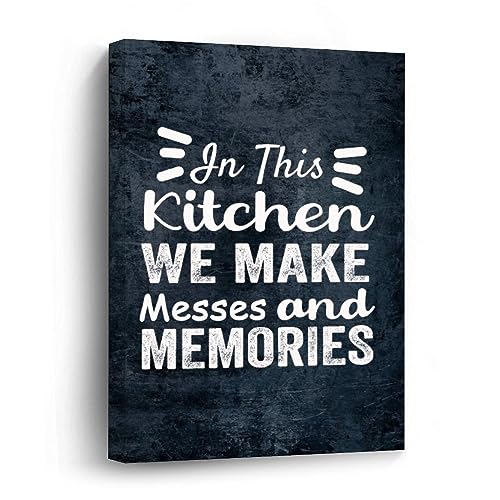Lienzo de pared con frase inspiradora Yelolyio para crear recuerdos felices en familia