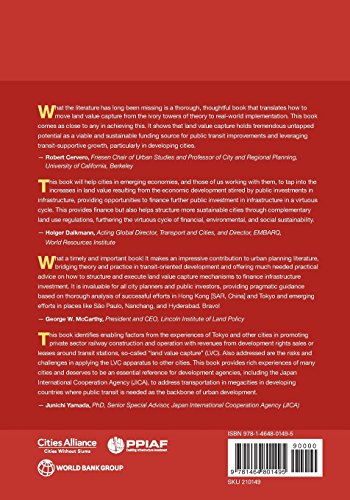 Financing Transit-Oriented Development with Land Values: Adapting Land Value Capture in Developing C