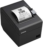 Epson THERMAL Receipt Printer TM-T20III C31CH51011 Black - 250MM/S Speed - ANK Characters - USB - RS232 - C Aperture - 4