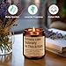 GSPY Smells Like Sobriety Candle - Sobriety Gifts for Women, Men - 2 Year Anniversary, 1 Year Sober Gifts Ideas - Funny Birthday, Sober Celebration, Recovery, Proud of You Present for Her, Him