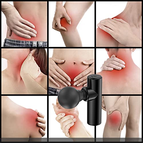 Gajoin Powerful Personal Wand Virbrater Massager With Charging Cord Mini Portable Small Gun For Women Massage 8 Speeds Vibration Rechargeable Portable For Foot Neck Shoulder And Back As Gift For Her #TOP4