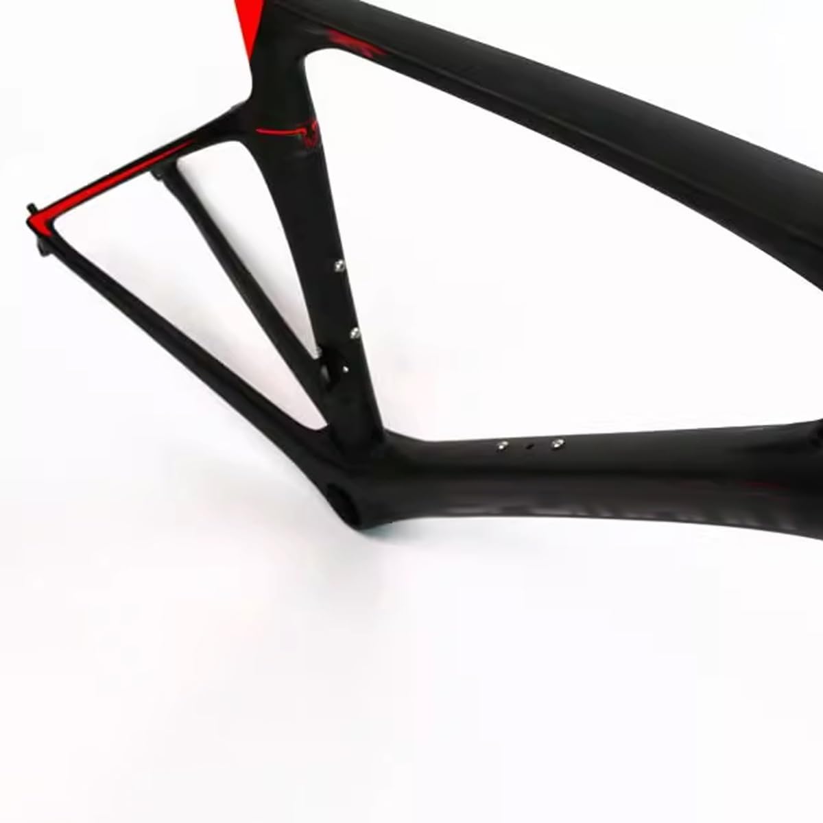 700C Carbon Fibre Road Bike Frame Breaking Wind Frame 46/49/52/54/56CM V Brake Internal Routing Quick Release 100/135mm with Fork