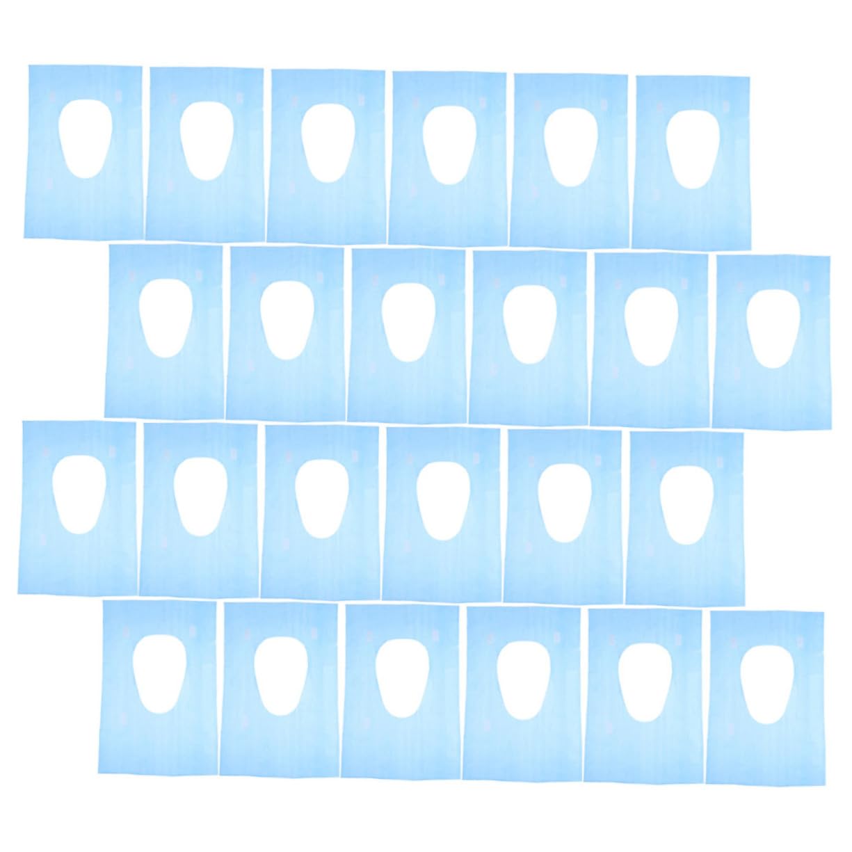 BCOATH 30-Pack Portable Toilet Seats Covers Disposable 40cmx60cm for Travel and Home