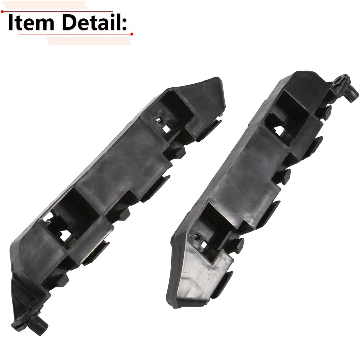RLB-HILON Front Bumper Bracket Compatible with Honda Civic 2012 2013 2014 2015 Year, for Driver and Passenger Side Pair/Set