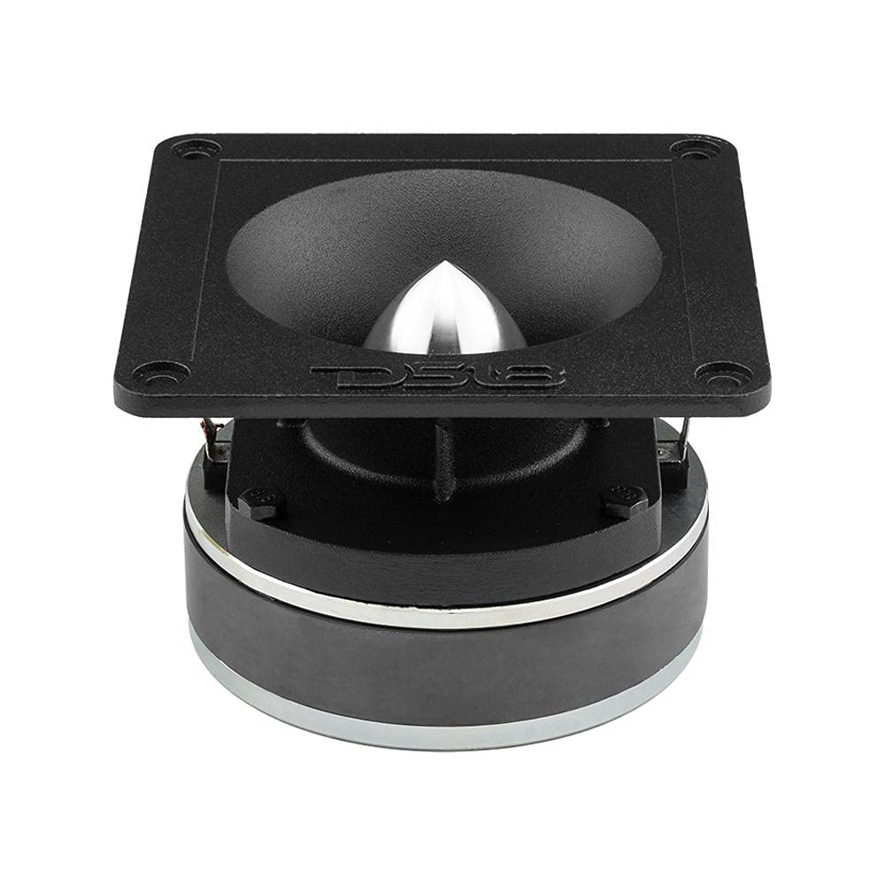1 DS18 Pro-TWX6 PROTWX6 Driver Tweeter de compresión Cuadrado 4 x 4 10 x 10 cm 240 vatios rms 480 vatios máx 8 ohmios 112 db spl Fiesta casa, 1 Pieza