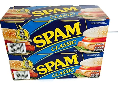 New 361887 Hormel Spam 12 Oz (8-Pack) Can Food Cheap Wholesale Discount Bulk Food Can Food Home Office