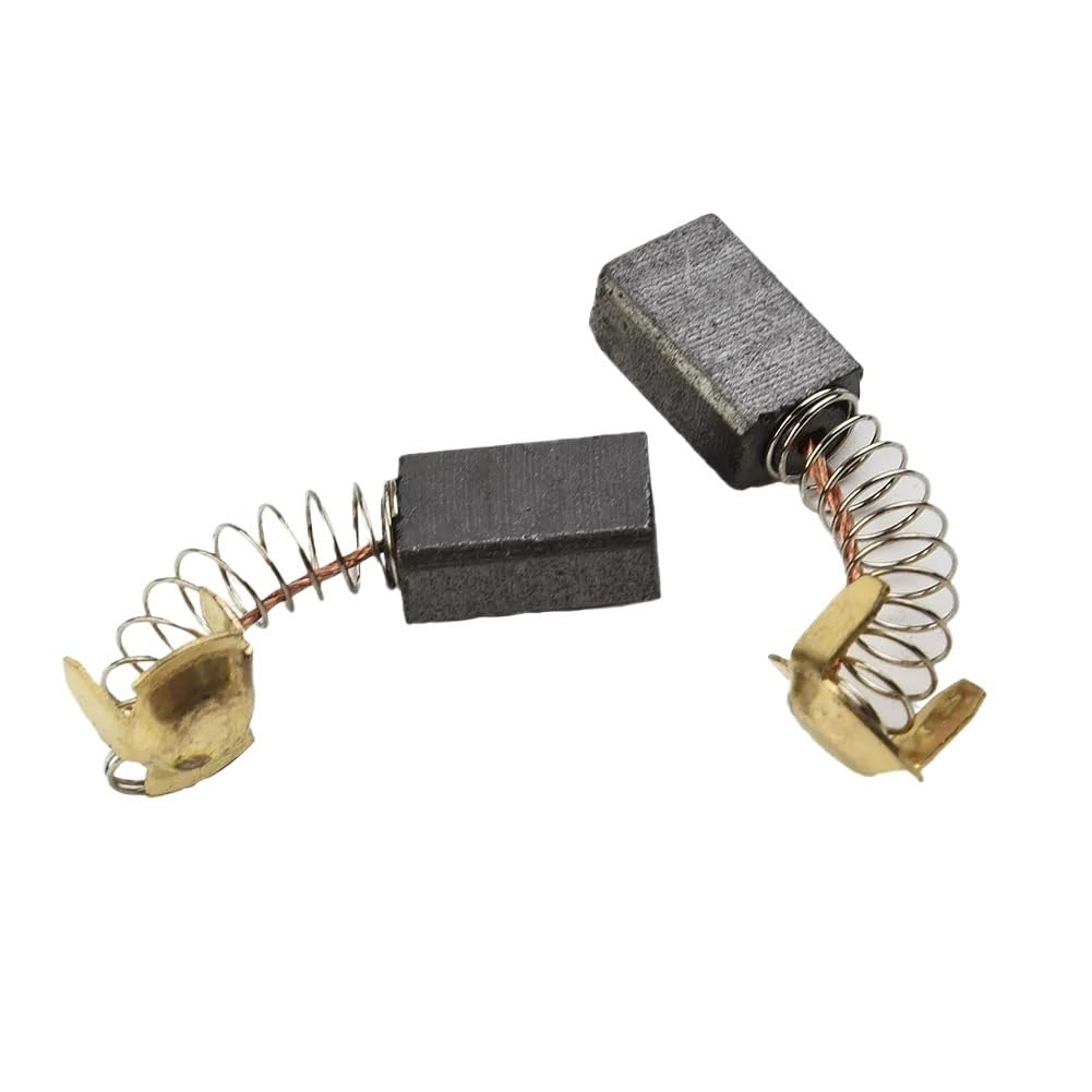 10pc Spazzole di Carbonio Motore per Motori Elettrici Martello Rotativo Sega Circolare Cut-off Saw Smerigliatrice Angolo 7x11x18mm