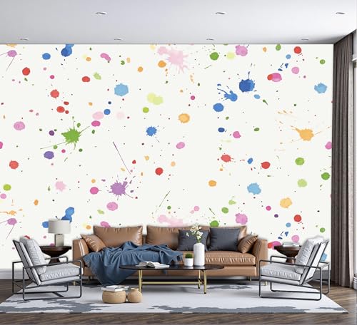 Fresque murale moderne abstraite esthétique pour grand mur - 5