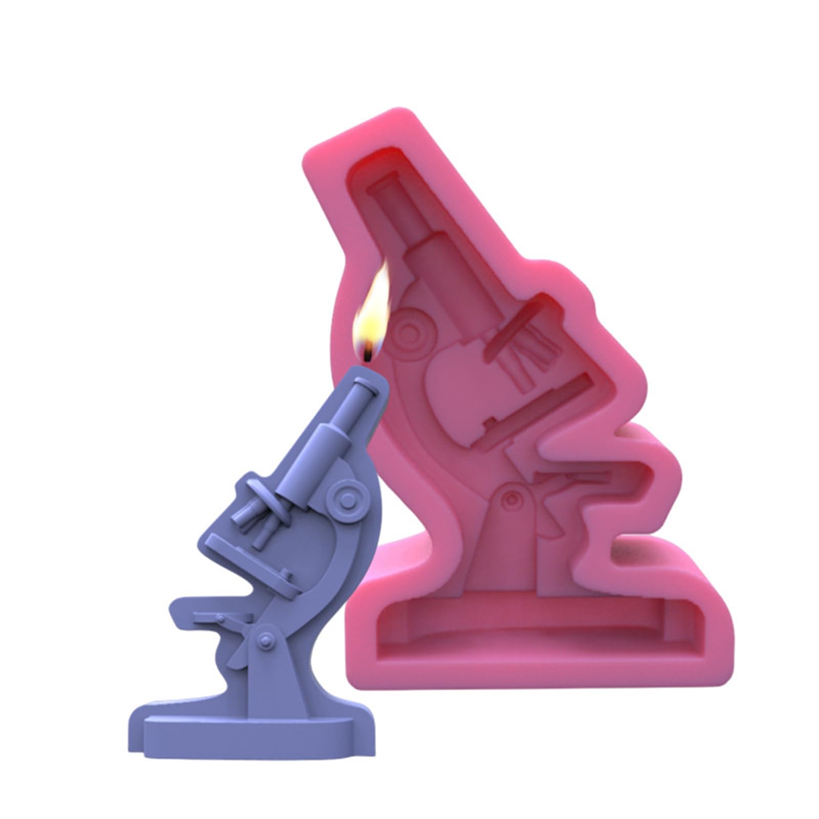 Silicone Mold for Microscope Unique Plasters Resin Molds Unique Aromatherapys Mold Multifunctional