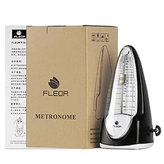 FLEOR Mécanisme mécanique à remonter avec métronome pour musiciens guitare, basse, piano et violon, noir - Les Beatles, Paul McCartney, John Lennon, RIngo Starr, George Harrison FLEOR Mécanisme mécanique à remonter avec métronome pour musiciens guitare, basse, piano et violon, noir – Image 6