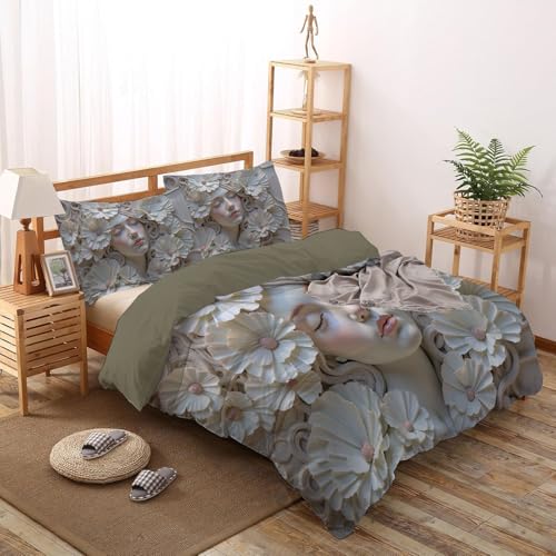 Parure de lit fleurs de ferme réversible pour une ambiance de chambre champêtre - 4