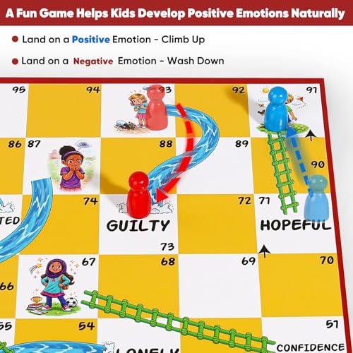 Juego de Mesa Garybank River and Ladders Educativo miniatura 2