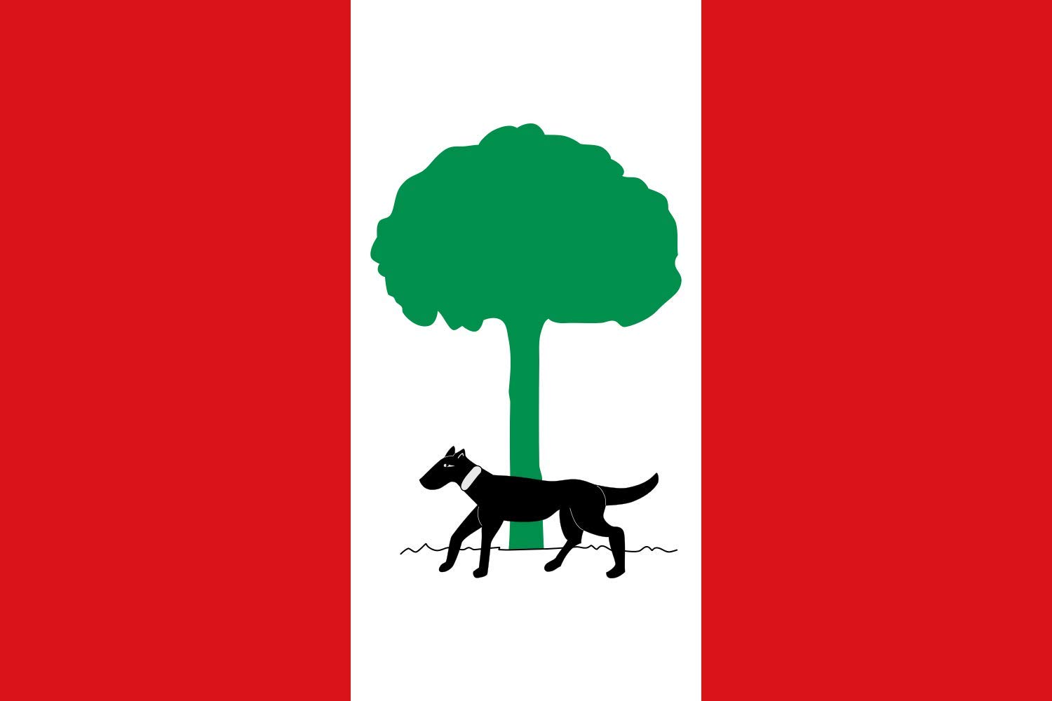 Drapeau de Gaibiel officiel pour mairie et cérémonies de l'Alt Palància