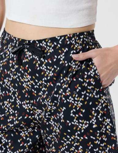 Image of Van Heusen Women's Cotton Lounge Shorts | Lightweight | Breathable Cotton | Relaxed fit | Printed | Comfortable Everyday Wear | Style 55501|Available in Pack of 1 & 2