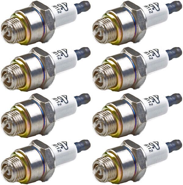 8 Pack Spark Plugs 796112-8PK Replacement for Briggs and Stratton OEM