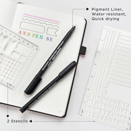 Carnet de notes à pois A5 cyan le cadeau idéal pour l'écriture - 5