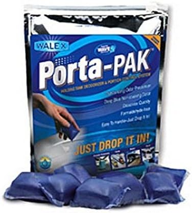 Walex RV Trailer Camper Sanitation Porta-Pak Individual 50 Pak Bag TOI-1090250