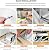 Alloy Attic Access Ladder Concertina Loft Ladder Ceiling Attic Stairs Pull Down Attic Ladder with Armrests Folding Ladder Invisible Telescoping Ladder