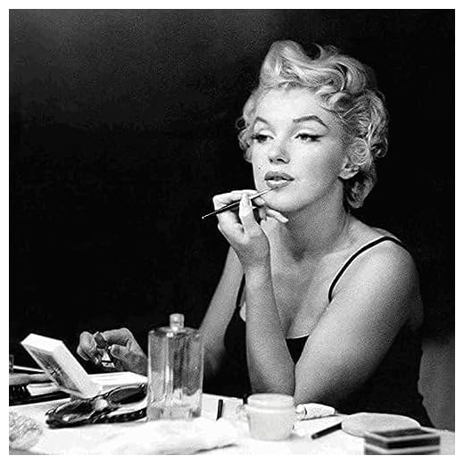 Marilyn Monroe "Preparación de Canvas, Multicolor (40 x 40 cm