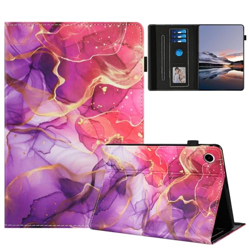 TEDTIKJT Custodia per Huawei MatePad T 10s 10.1' 2020 Custodia PU Pelle Flip Cover Supporto Protezione Funzione Dipinti per Huawei MatePad T 10s 10.1' Cover,Marmo in polvere d'oro