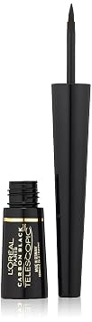 LOreal Paris Telescopic Precision Liquid Eyeliner, Carbon Black, 0.08 Oz