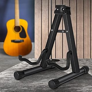 ANSonBoy Support Guitare Support de Guitare Pliant à Cadre en A, Organisateur de Rack de Guitares Portable Léger et… - Les Beatles, Paul McCartney, John Lennon, RIngo Starr, George Harrison ANSonBoy Support Guitare Support de Guitare Pliant à Cadre en A, Organisateur de Rack de Guitares Portable Léger et… – Image 2