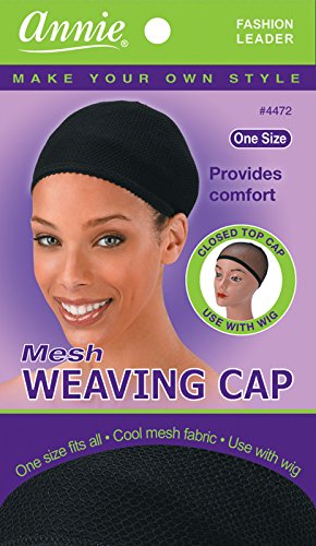 AnnieAnnie Mesh Weaving Cap, Black