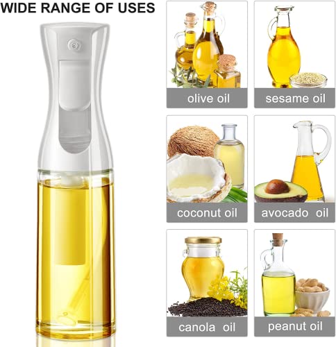 Oil-Sprayer-for-Cooking-200ml-Glass-Olive-Oil-Sprayer-Mister-Olive-Oil-Spray-Bottle-Kitchen-Gadgets-Accessories-for-Air-Fryer-Canola-Oil-Spritzer-Widely-Used-for-Salad-Making-Baking-Frying-BBQ
