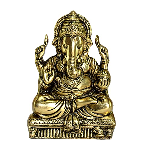 eSplanade Lord Ganpati Ganesha Ganesh Murti Moorti Idol Statue Sculpture Wall Hanging for Home Temple Home Decor
