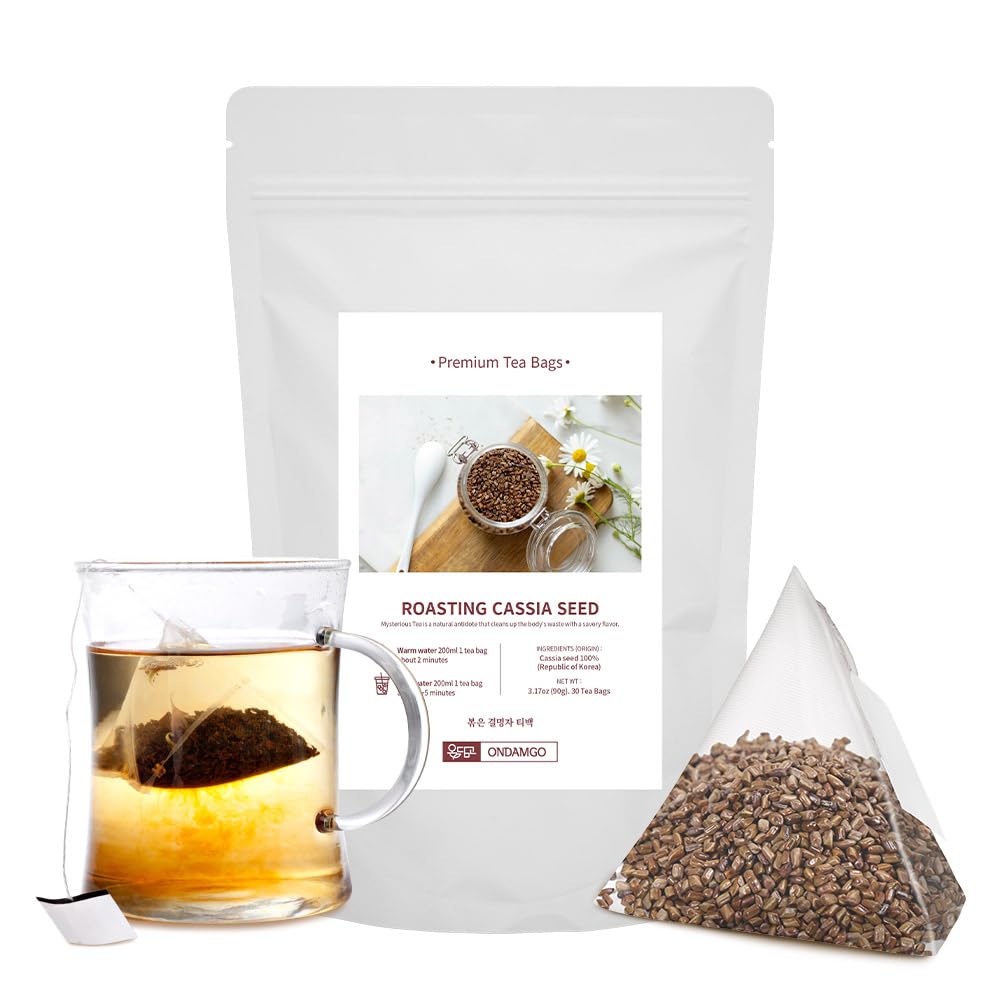 Sponsored Ad - ONDAMGO White Roasting Cassia Seed Tea 30T Warm Tea 3.17oz / 결명자차