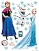 Produktbild XXL Sticker Eiskönigin Frozen Elsa, Anna und Olaf DK1797