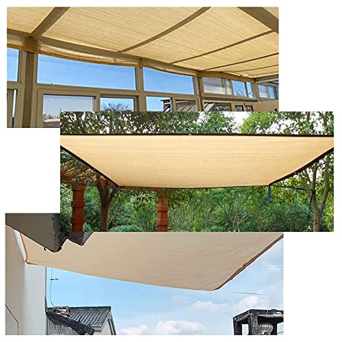 Toldo para evitar calor en invernadero y terraza de camping 7