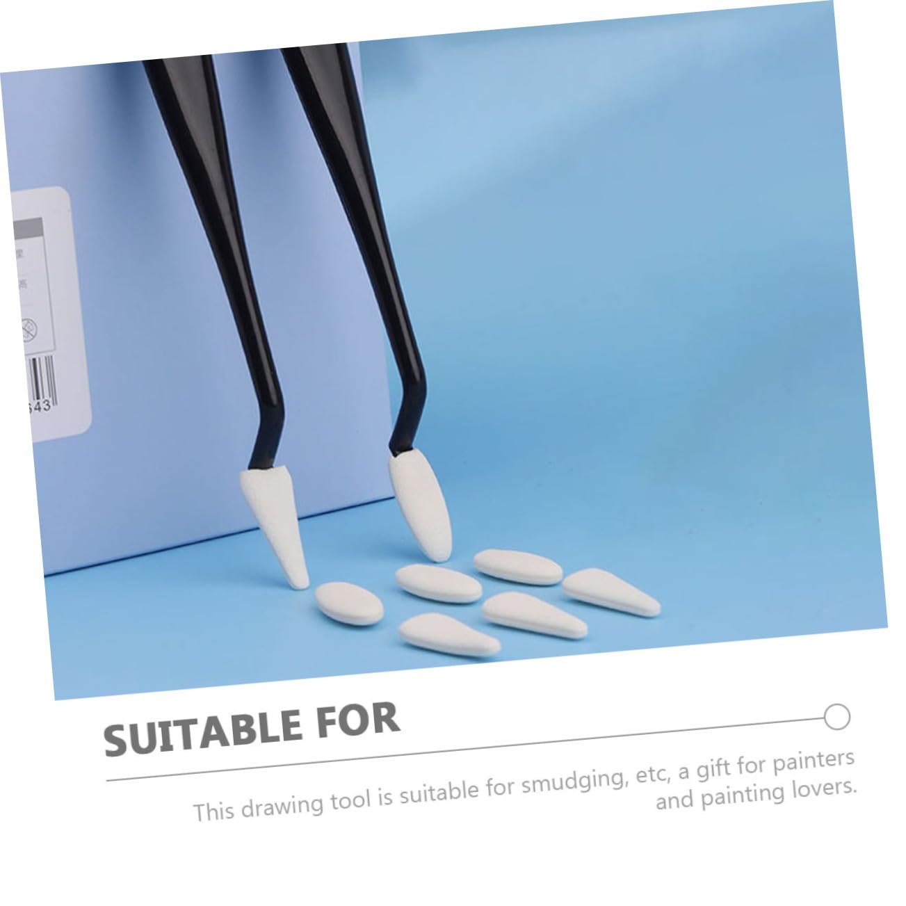 HOODANCOS Sketch Eraser Rubbing Tool Smudge Art Tool Blending Stumps Sketch Wipes Drawing Correction for Artists