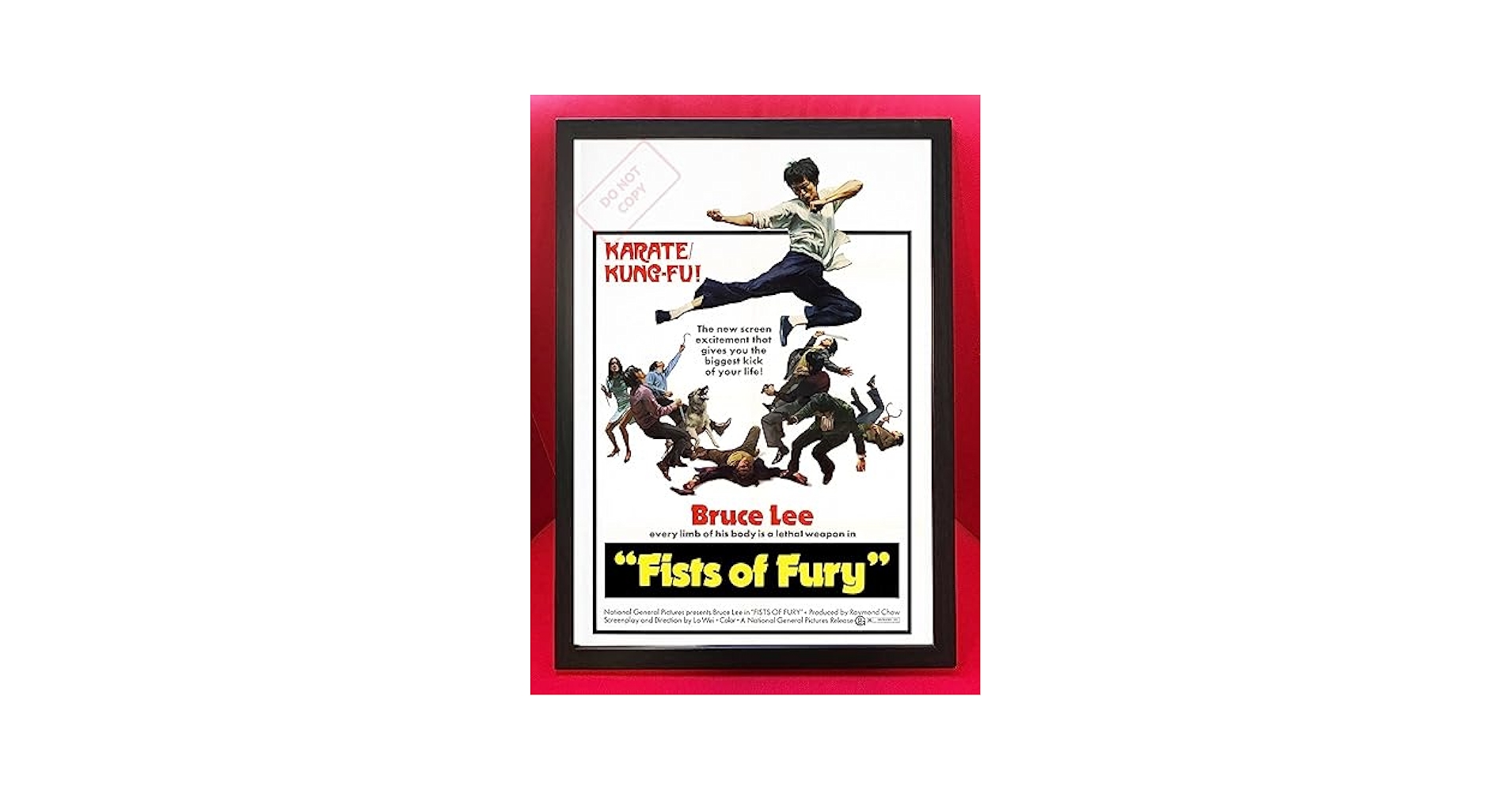 ドラゴン怒りの鉄拳 オリジナルポスター　FISTS OF FURY ブルースリー O.S.T. (ブルース・リー ) / ドラゴン怒りの鉄拳 / FIST OF FURY