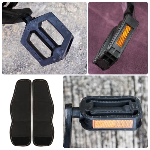 Protector pedal bicicleta de funda cómoda y duradera con correas ajustables 6