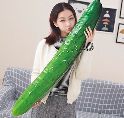 キュウリ 抱き枕 リアル クッション 食べ物ぬいぐるみ (110CM) キュウリ 抱き枕 リアル クッション 食べ物ぬいぐるみ (110CM)