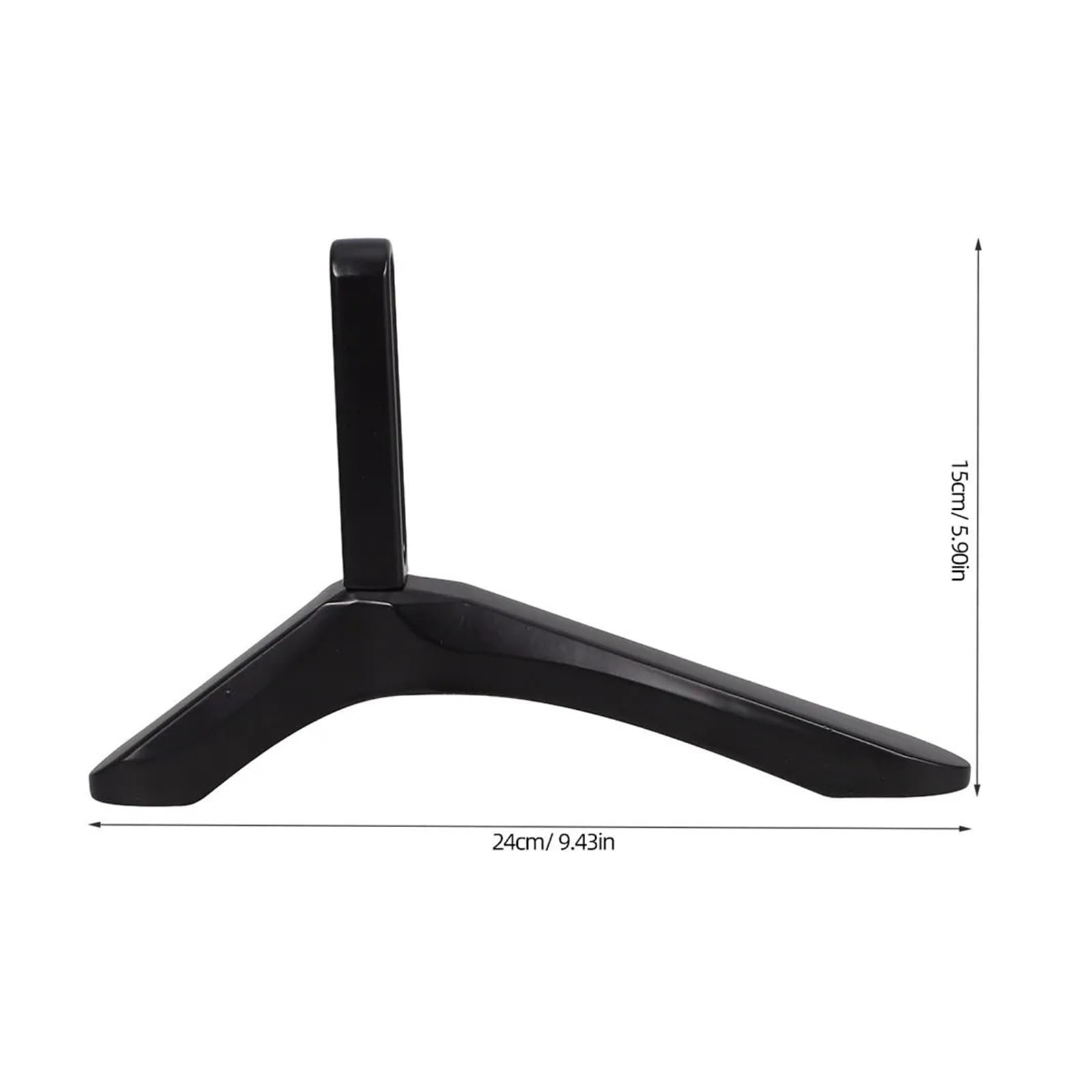 Soporte De Aleación De Aluminio Sin Taladro, Soporte De Sobremesa for Televisores De Pantalla Plana, Compatibilidad Universal, Sala De Estar Y Dormitorio, 1 Par
