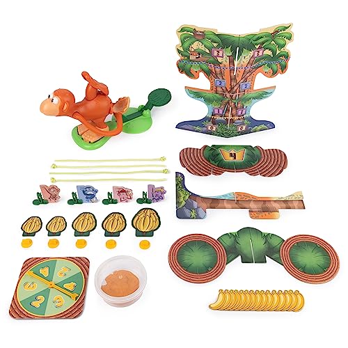 Spin Master Games, Monkey See Monkey Poo, Interactive Monkey Kids Game, Includes Banana-Scented Squishy Dough, Funny Sensory Toy, 2-4 Players, for Ages 4 & Up by Spin Master Games - Image 6
