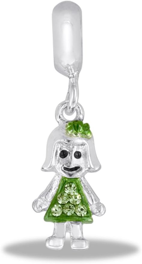DaVinci Bead August Girl Dangle - Jewelry Bracelet Memories Beads DB42-9-DAV