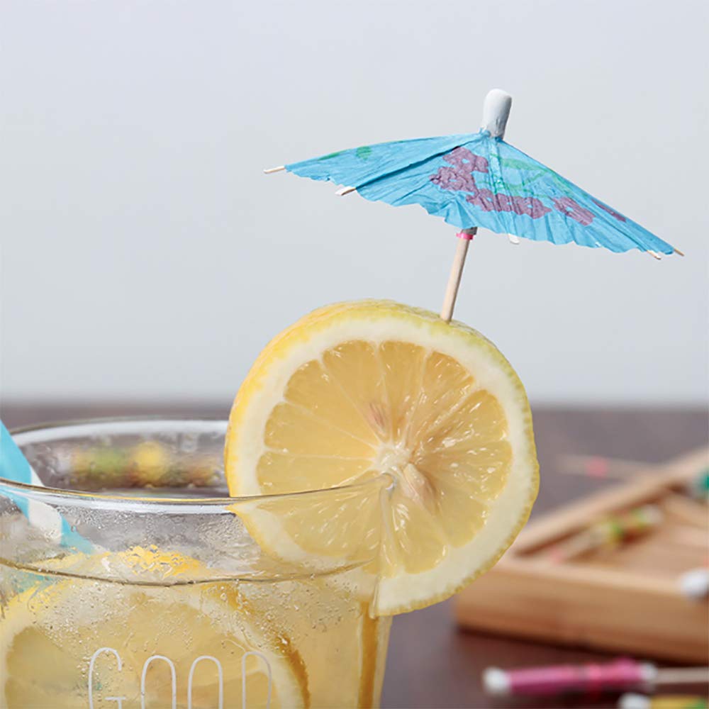 Ombrelli da Cocktail Mini Cocktail Parasols Accessori Decorazione di Bevande e Frutta 144 PCS