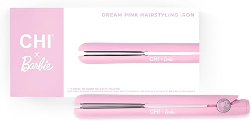 Miniatura 2 de CHI x Barbie 1 Inch Titanium Hairstyling Iron - Rosa