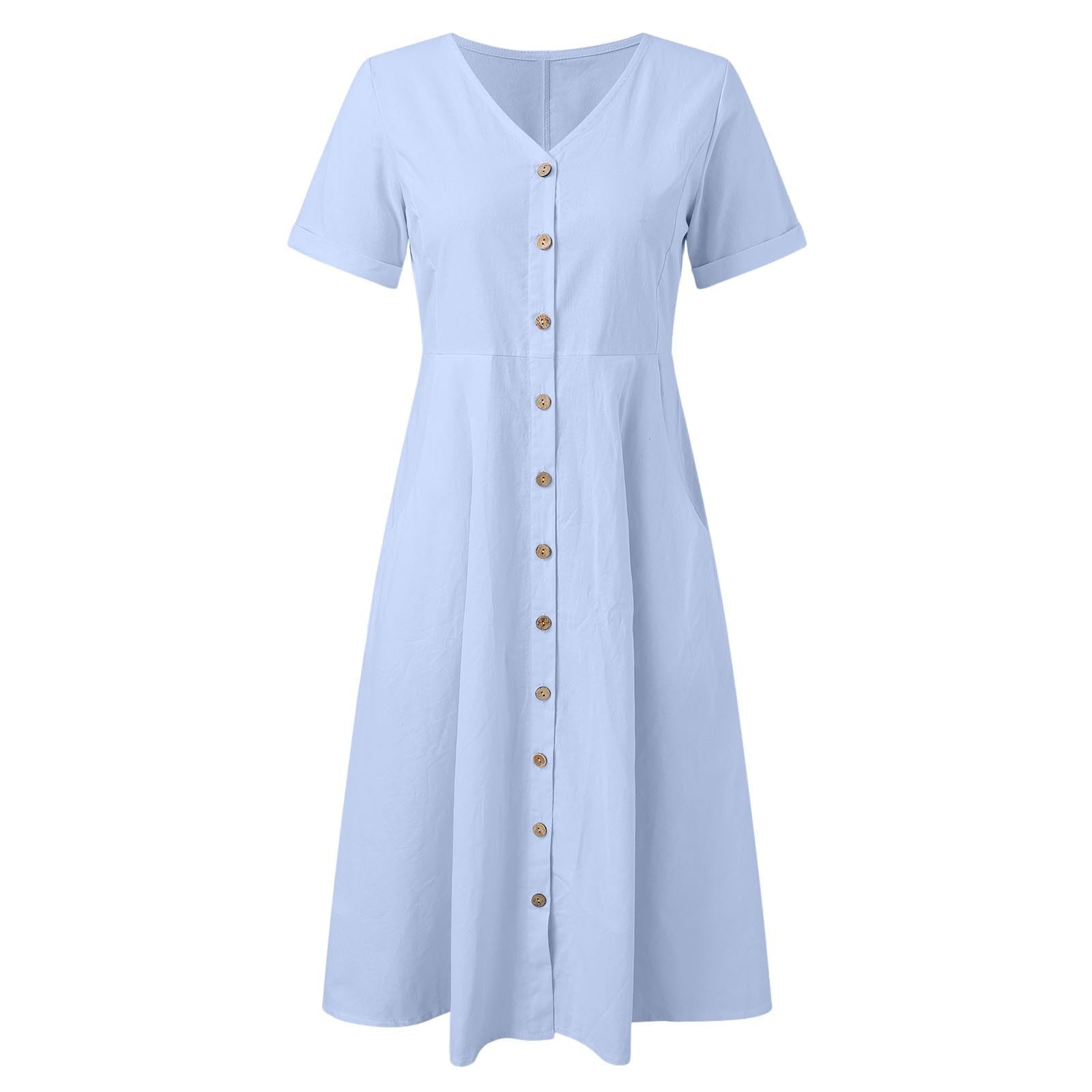 2026 Chemise boutonnée Tendance pour Femme Longue été avec Poches Coupe V Manches Longues ajourées Parfaite Quotidien Bureau Vacances