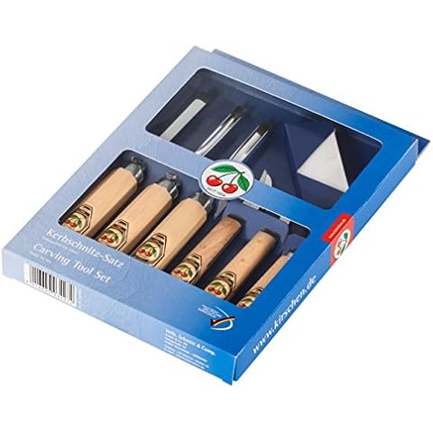 Kirschen 3427000 Carving tool set (7 Piece) Cover