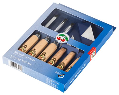 Kirschen 3427000 Carving tool set (7 Piece)