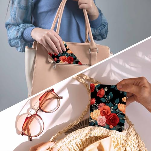 Image of Ocean Beach Glasses Case, Sunglasses Organizer Eyeglasses Case Glasses Cases Pouch For Men Women